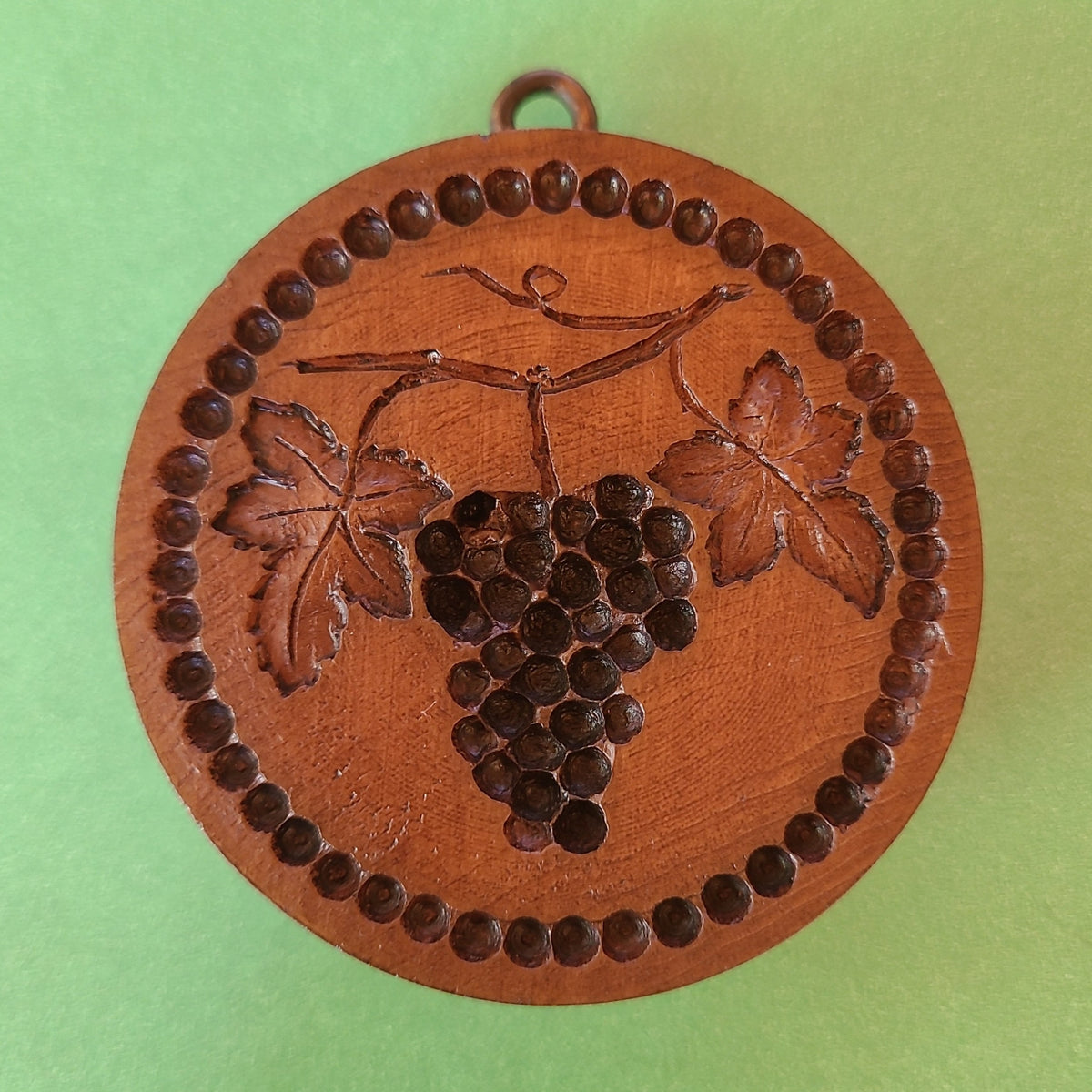 Grapes on the Vine Springerle Cookie Mold Springerle Emporium