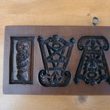 Baby in Elaborate Cradle 3-D Mold