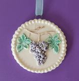 Grapes on the Vine Springerle Cookie Mold