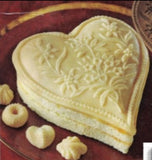 rose edelweiss large springerle cookie mold