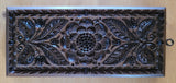 renaissance rectangle floral tapestry springerle cookie mold