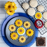 sunflower springerle cookie mold
