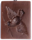 fly by bird springerle cookie mold house on the hill