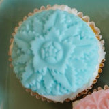 house on the hill three rosettes springerle cookie mold