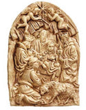 spectacular nativity house on the hill springerle cookie mold