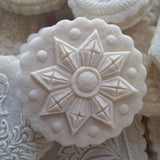 star crosses snowflake springerle cookie mold