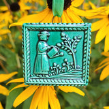 M5141 5141 woman gardener springerle cookie mold