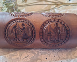 springerle rolling pin press shepherd soldier