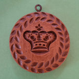 small crown springerle cookie mold