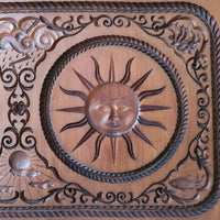 sun moon elements springerle cookie mold