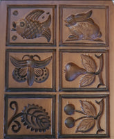 multi image mold fish rabbit pear cherry