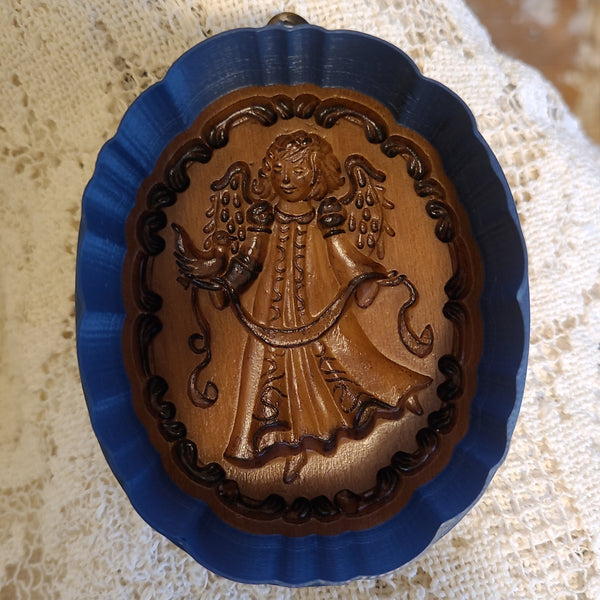 angelica angel springerle cookie cutter mold