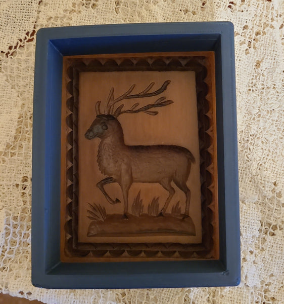 the buck springerle cookie mold cutter