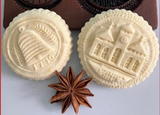 1776 liberty bell springerle cookie mold
