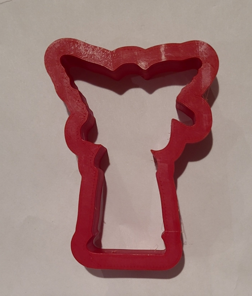 Cookie Cutter: Detail Mandolin Angel