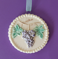Grapes on the Vine Springerle Cookie Mold