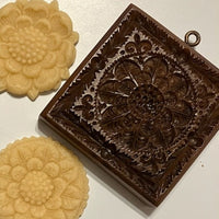 renaissance square springerle cookie mold