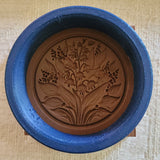 cookie cutter round smooth lily valley mold