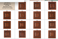 Monogram: Individual Letter (Letters A-Z are Available) Springerle Cookie Mold