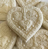 amo te springerle cookie mold house on the hill