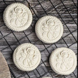 bavarian rose springerle cookie mold house on the hill