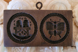 butterfly pollinators bees honey springerle cookie mold