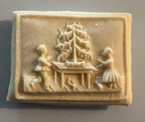childrens christmas tree springerle cookie mold