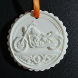 harley davidson cookie mold ornament