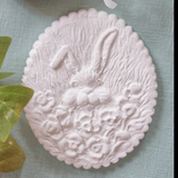 daffodil bunny house on the hill springerle cookie mold