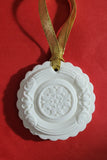 springerle cookie mold ornament flower scrolls