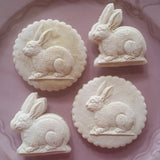 house on the hill rabbit easter baby bunny springerle cookie mold