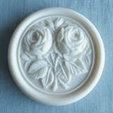 double roses springerle cookie mold
