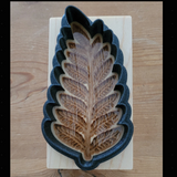 forest fern springerle cookie mold cutter