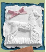 prancing horse springerle cookie mold