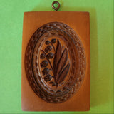 lily of the valley springerle cookie mold