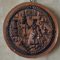 house on the hill medieval spinner springerle cookie mold