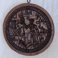 house on the hill medieval spinner springerle cookie mold