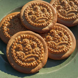 hungarian flowers springerle molded gingerbread cookies