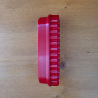 ladyfinger two sided fluted smooth cookie cutter springerle