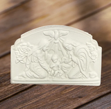christmas manger jesus nativity springerle cookie mold