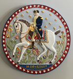 george washington usa springerle cookie mold large cake topper