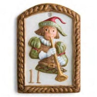 11 pipers piping 12 days of christmas springerle cookie mold