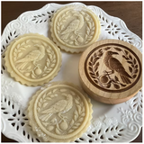 raven nevermore springerle cookie mold press stamp
