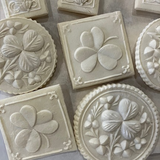 clover shamrock irish springerle cookie mold