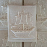 ship springerle cookie mold embossed