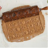 house on the hill showstopper springerle cookie rolling pin