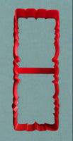 cookie cutter for floral tapestry springerle cookie mold