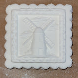 springerle cookie speculaas windmill mold