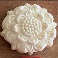 floral tapestry springerle cookie mold flower cutter