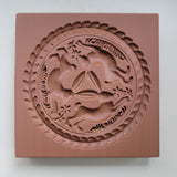 three rabbits springerle cookie mold